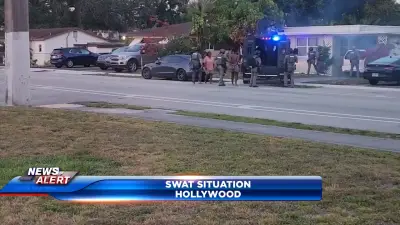 SWAT situation underway in Hollywood
