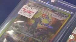 Two local trading card businesses targeted by hammer-wielding thieves